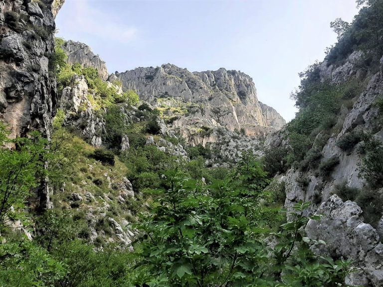 Via ferrata Opine - prolaz kroz kanjon